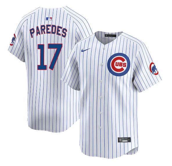 CHICAGO CUBS NIKE MEN'S ISAAC PAREDES HOME LIMITED JERSEY Jerseys NIKE