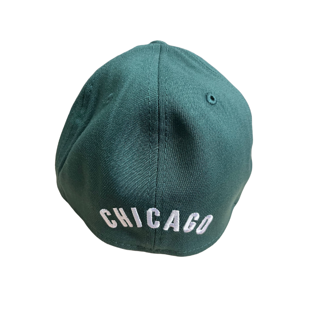 CHICAGO CUBS NEW ERA 1984 LOGO GREEN 39THIRTY CAP