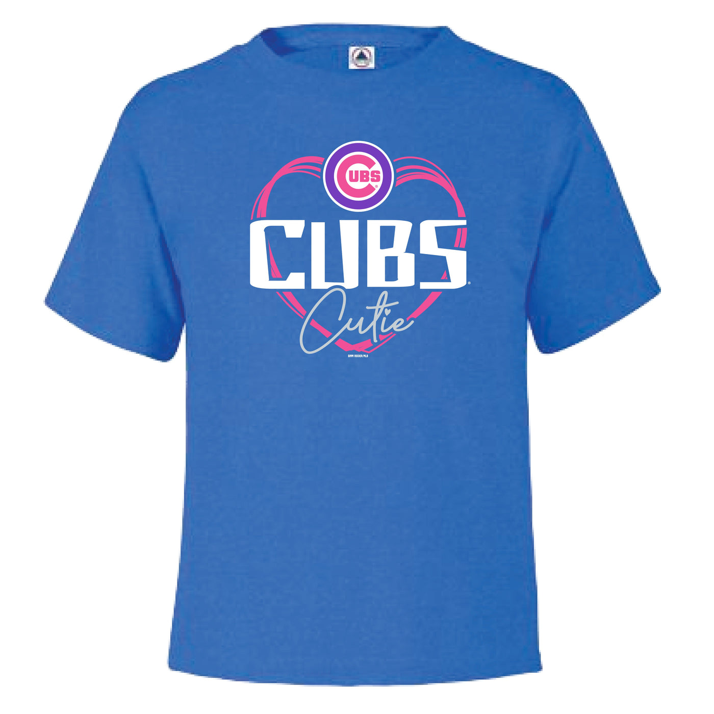 CHICAGO CUBS BIMM RIDDER YOUTH HEART TEE