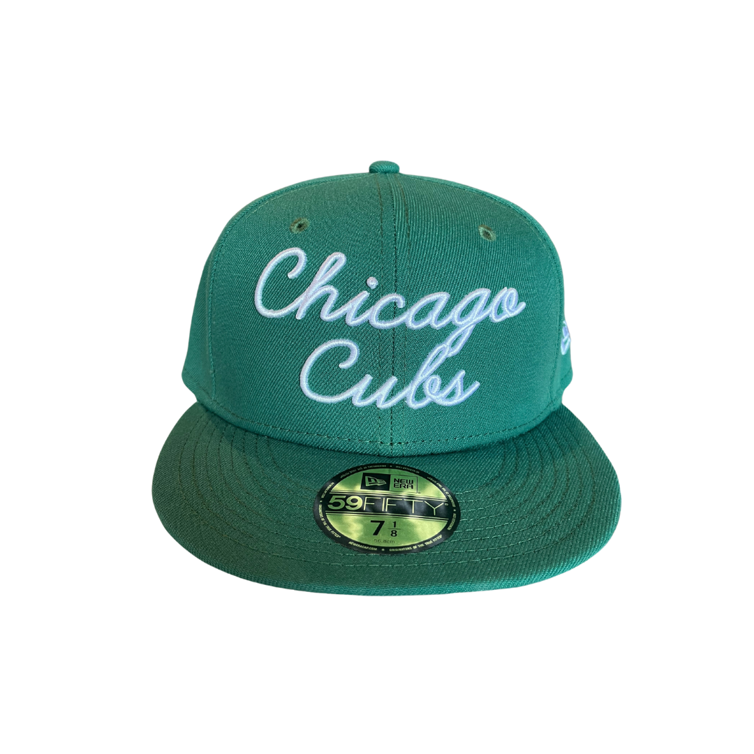 CHICAGO CUBS NEW ERA 1914 GOLF SCRIPT 59FIFTY FITTED CAP