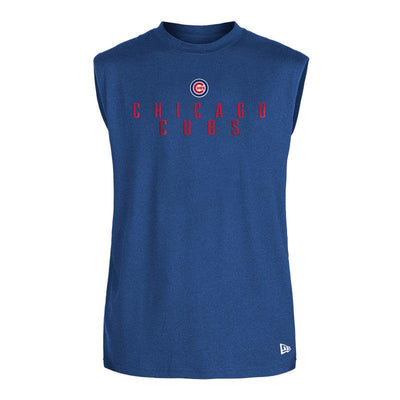 CHICAGO CUBS NEW ERA MEN'S ACTIVE MUSCLE TANK