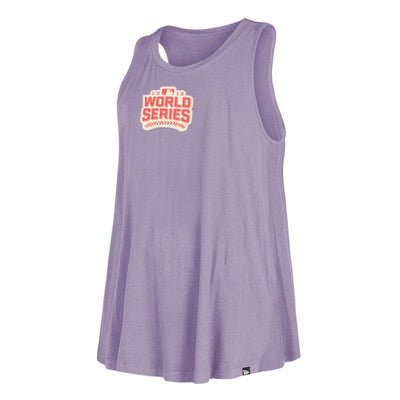 CHICAGO CUBS NEW ERA WOMEN'S PURPLE AND ORANGE COLOR PACK TANK