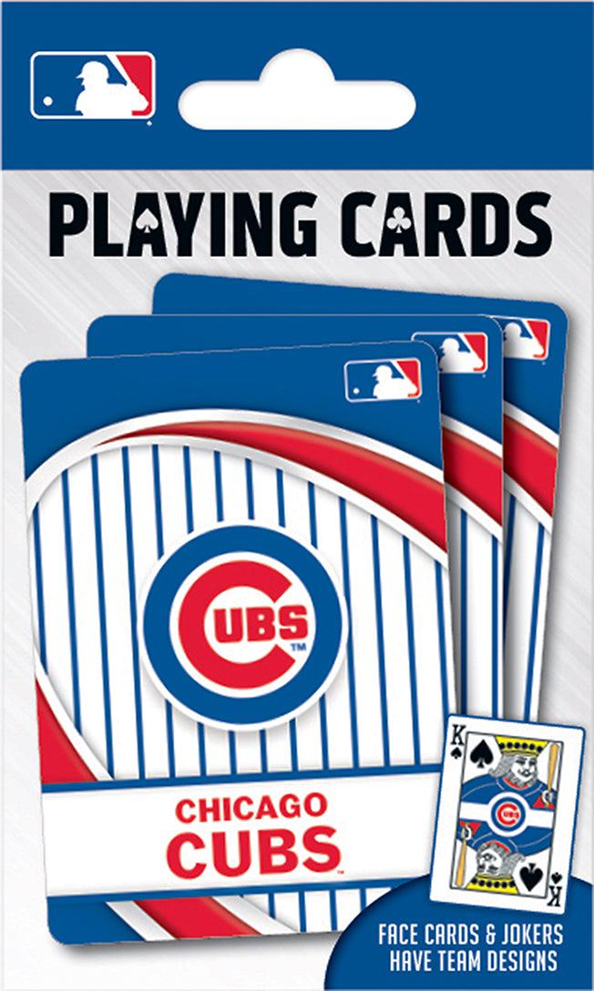 CHICAGO CUBS MASTERPIECE PINSTRIPE PLAYING CARDS