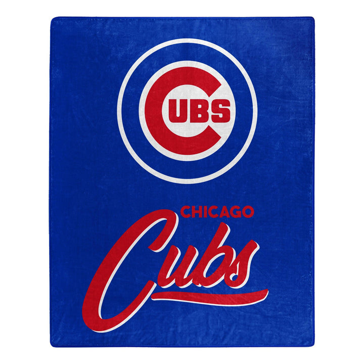 CHICAGO CUBS NORTHWEST SIGNATURE ROYAL BLANKET Blankets NORTHWEST COMPANY