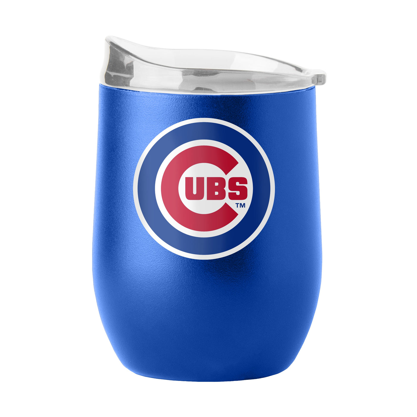 CHICAGO CUBS STAINLESS STEEL STEMLESS WINE GLASS