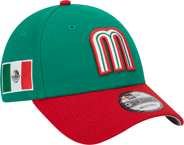 WORLD BASEBALL CLASSIC 2023 NEW ERA MEXICO 9FORTY ADJUSTABLE CAP